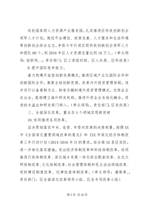 高XX县区党政班子教育实践活动整改方案.docx