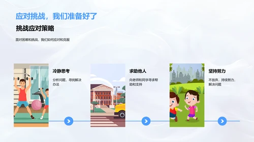 三年级学习生活回顾PPT模板