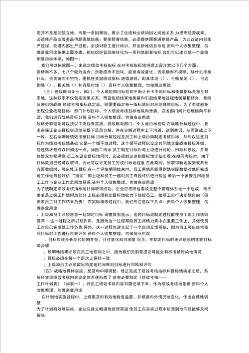 平衡计分卡在绩效考核中的应用