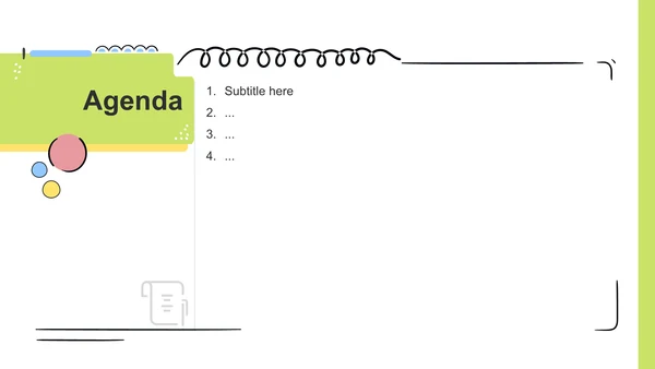 绿色简约风应届生求职简历PPT主题