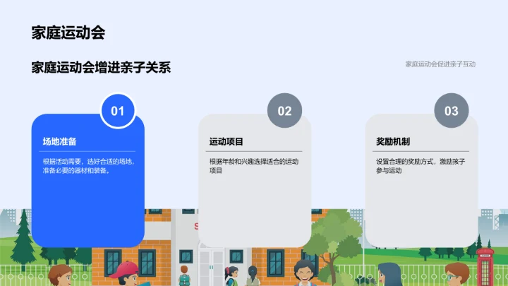 高中生家庭锻炼指南PPT模板