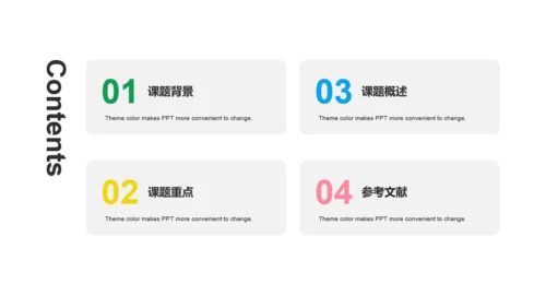 白色创意金融会计毕业答辩PPT模板