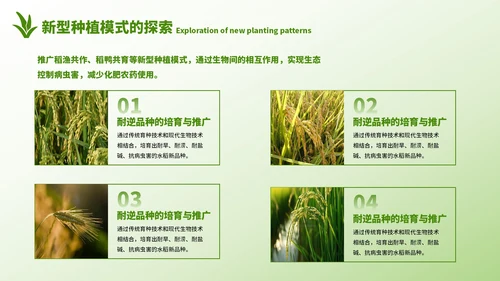 浅绿色简约风农业开题答辩PPT模板