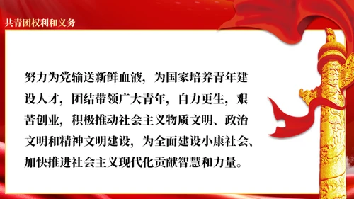 共青团光辉历史通用PPT