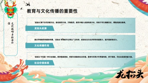 二月二龙抬头传统节日课件通用PPT模板