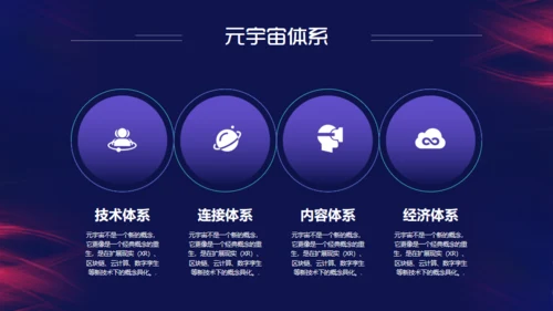 赛博朋克风通天大道通用PPT模板