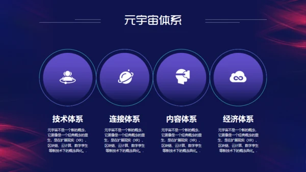赛博朋克风通天大道通用PPT模板