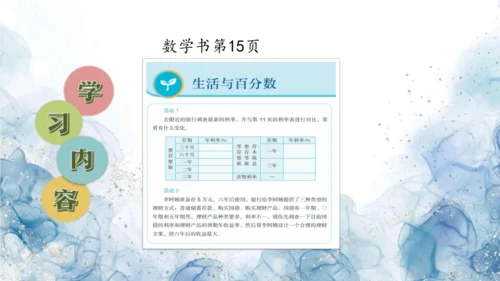 人教版六年级数学下册生活与百分数教学课件