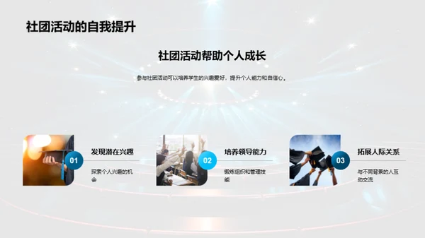 社团活动，我们的舞台