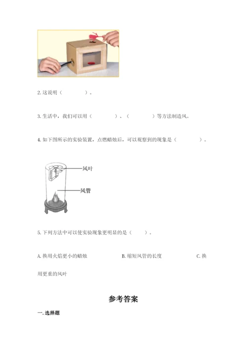 教科版三年级上册科学期末测试卷带答案（考试直接用）.docx
