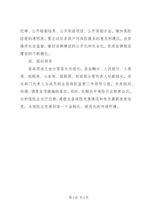保险市场监督指导意见.docx