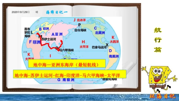 初中历史与社会 人文地理山歌 环海日记之海洋对人类的影响 课件（24张PPT）