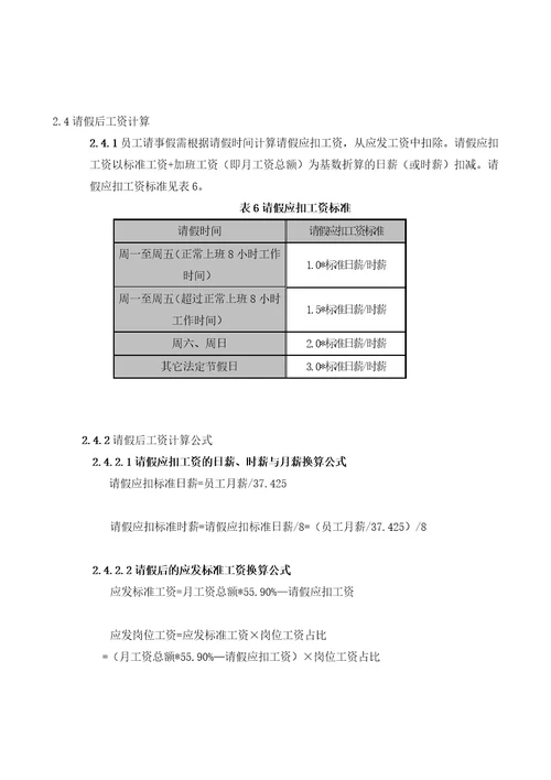 某集团公司薪酬管理制度