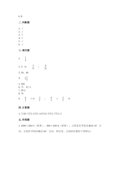 小学数学六年级上册期末考试试卷【综合题】.docx