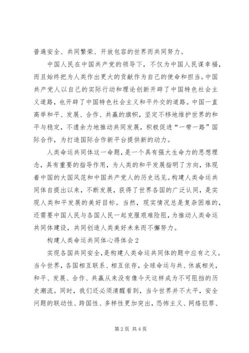 学习《构建人类命运共同体》心得体会2篇.docx