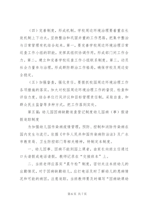 因病缺勤登记和随访制度.docx