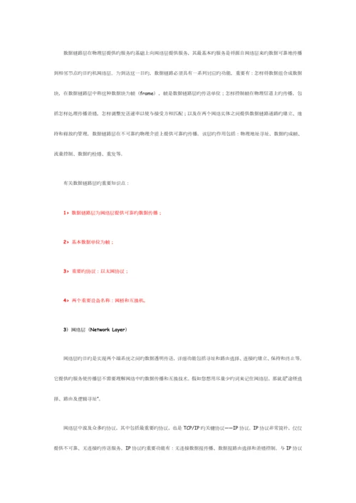 2023年计算机网络基础知识点总结.docx