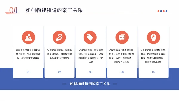 家庭教育亲子关系少儿情感教育PPT模板
