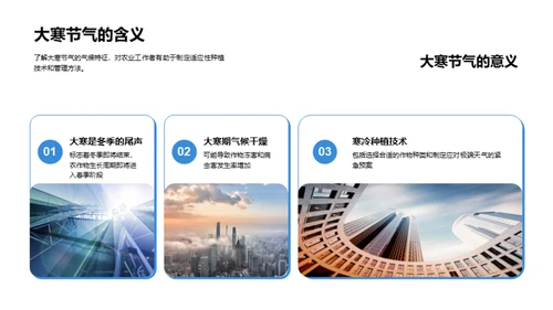 大寒气候与农业应对