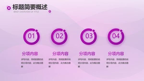 紫色大气美容院商业计划书PPT