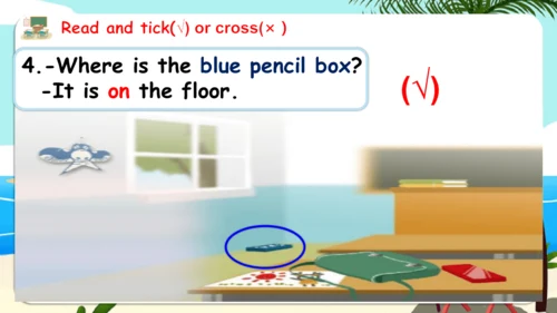 Unit 1 My classroom-Part B Read and write（课件）-2024