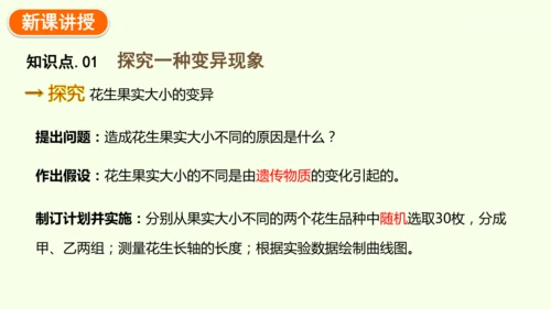7.2.5生物的变异-八年级生物人教版下学期同步精品课件(共34张PPT)