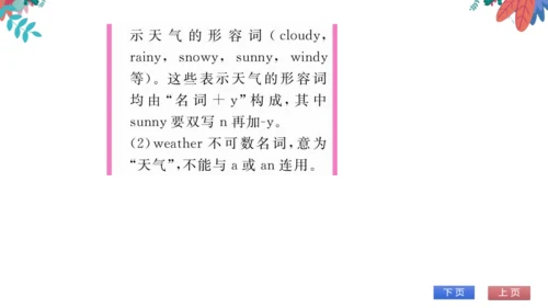 【外研版】七上 Starter Module4 Unit2 What's the weather l