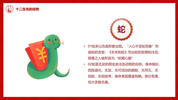 十二生肖介绍ppt模版