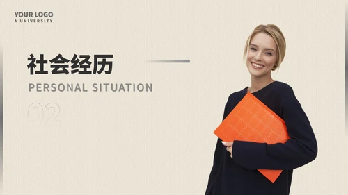 新员工分享自我介绍PPT模板