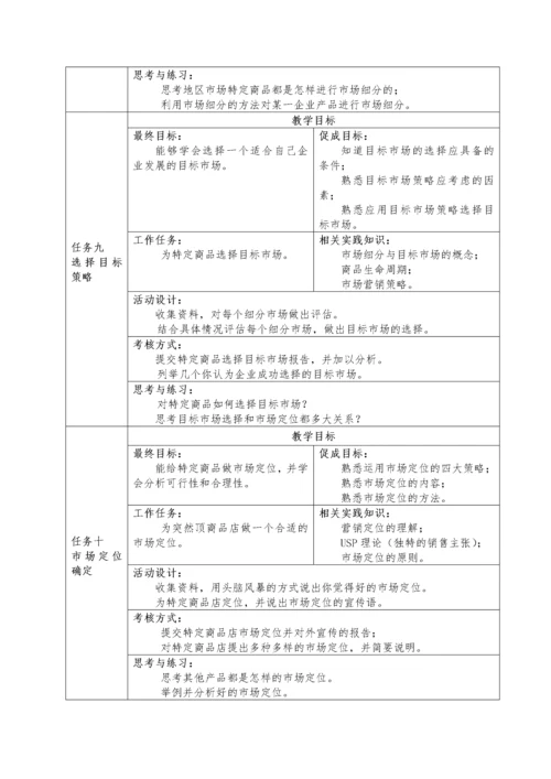 市场营销课程教学方案.docx