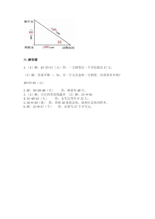 人教版二年级上册数学 期中测试卷【名校卷】.docx