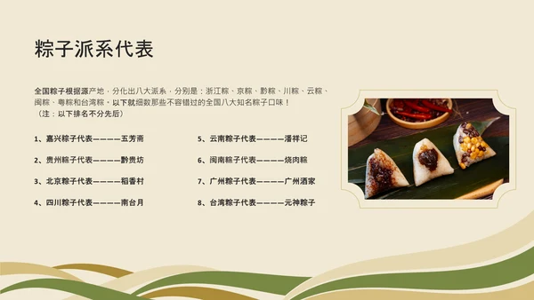 中式传统配色端午简介PPT模板