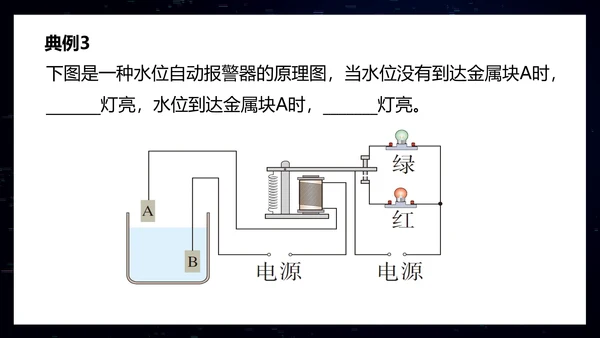 电磁铁初中物理电磁继电器PPT模板