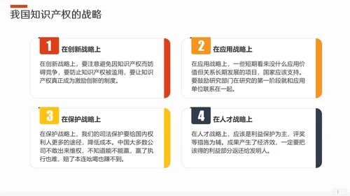 保护知识产权应知应会版权PPT模板