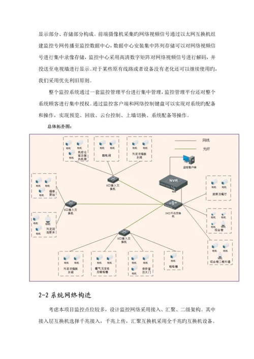 公司视频监控升级改造设计专题方案.docx