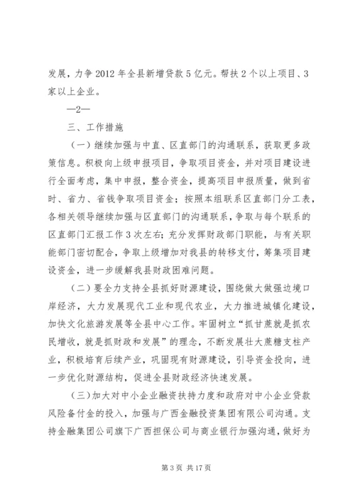 筹融资组工作计划.docx