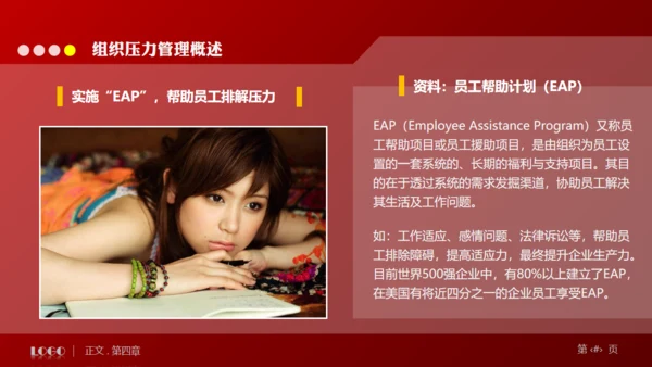 缓解压力培训管理通用PPT模板