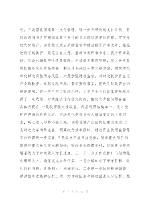 预算执行情况报告.docx