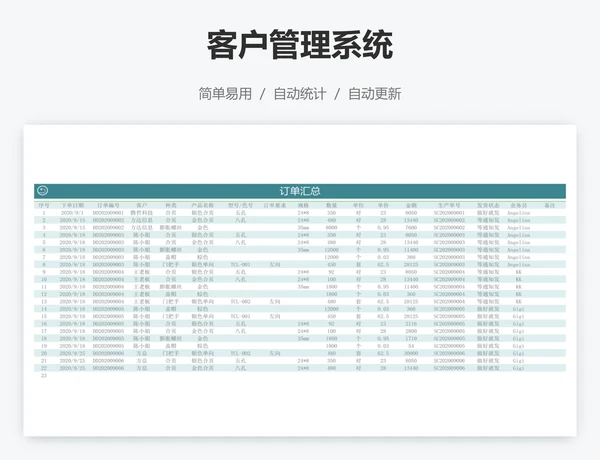 客户管理系统