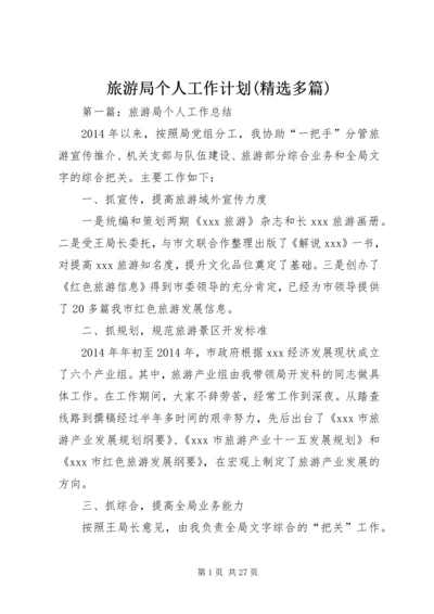 旅游局个人工作计划(精选多篇).docx