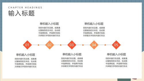卡通英语教师教学授课PPT模板