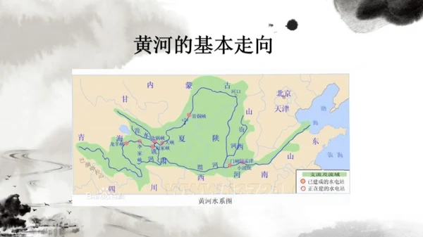 中国风黄河颂通用PPT课件模板