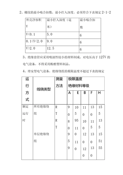 电气设备检修标准通用部分1