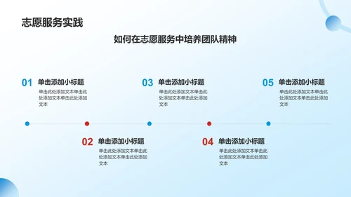 蓝色党政风共青团团日活动PPT模板