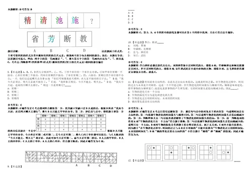 2022年08月四川广安市岳池县科学技术协会公开招聘“天府科技云服务中心人员1人笔试试题回忆版附答案详解