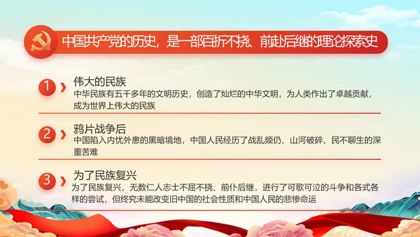 共产党誓词入团仪式共产党宣誓动态PPT模板