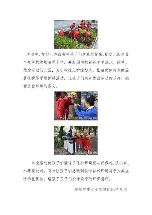 幼儿园世界环境日主题教育活动简报.docx
