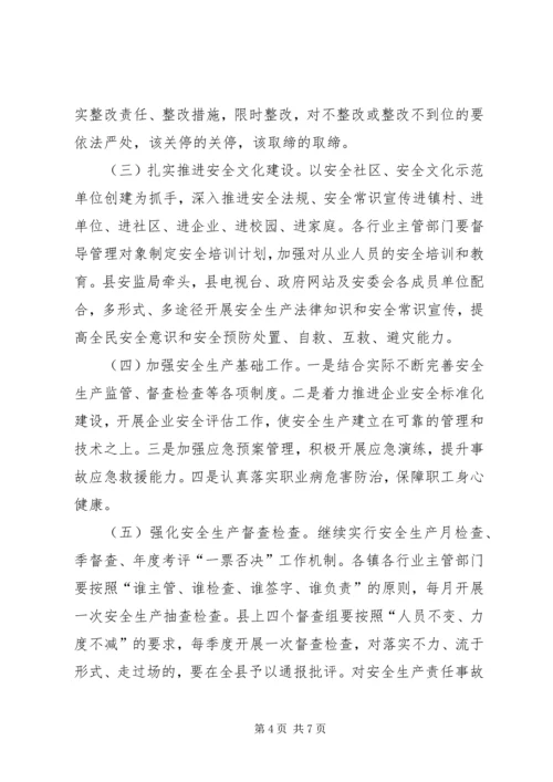 县安委会扩大会议上的讲话.docx