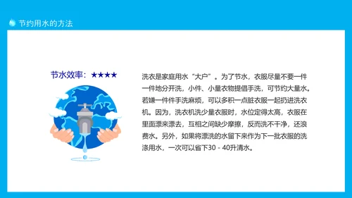 珍惜水源从我做起动态PPT模板