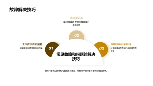 音响设备使用与维护全解析